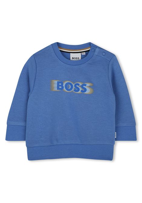Felpa con logo HUGO BOSS KIDS | J5210384B